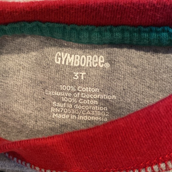 Gymboree boys 3T one good boy Christmas holiday long sleeve shirt - Picture 3 of 4